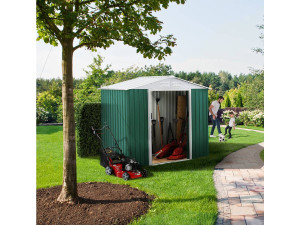 4' x 7' Metal Shed "Rosas" 2