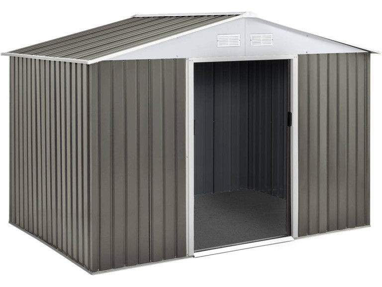 Dallas metal garden shed - 4.07 m²