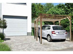 Wooden carport "Solar II" 3 x 5 x 2.4 2
