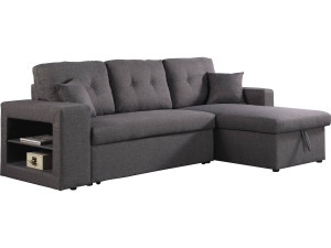 Convertible corner sofa  "Axel" - Grey