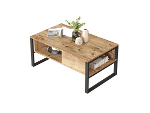 ML34" wooden coffee table - 100 x 59 x 44 cm - Atlantic pine
