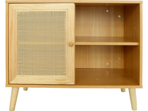 Iguana" wooden sideboard - 80 x 40 x 66 cm - Brown