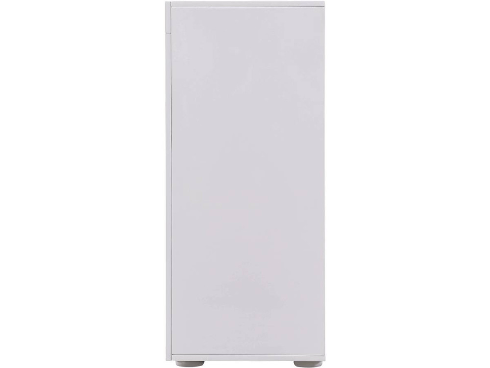 Sideboard with LED  "Bogota" - 155 x 40 x 92 cm - Oak / White lacquered