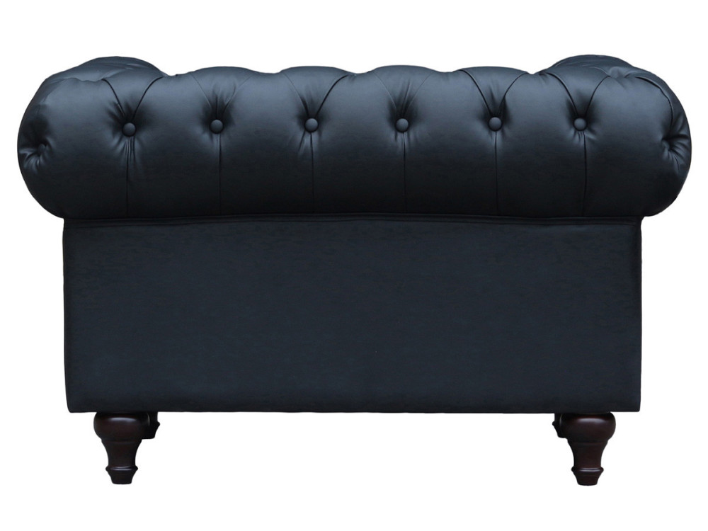 Armchair Chesterfield "Aliza" - Black