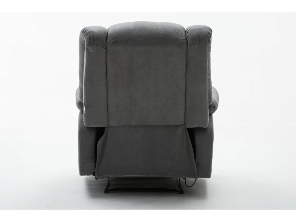 "Buckingham" relax armchair - Light grey