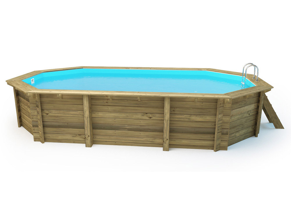 Brazilia 120" wooden pool 5.86 x 3.86 x 1.20 m