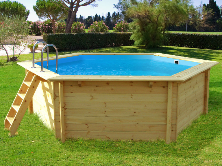 Hawai" wooden pool - 4.10 x 1.18 m