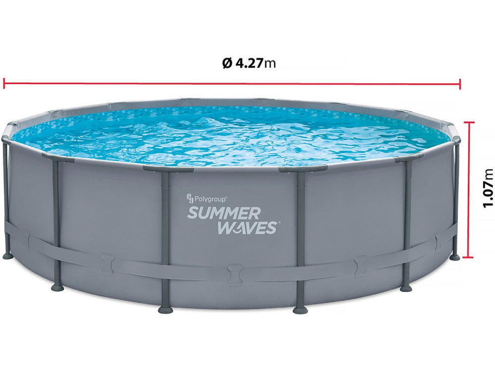 Tubular pool FLIPO 1 - Ø 4.27 x 1.07 m