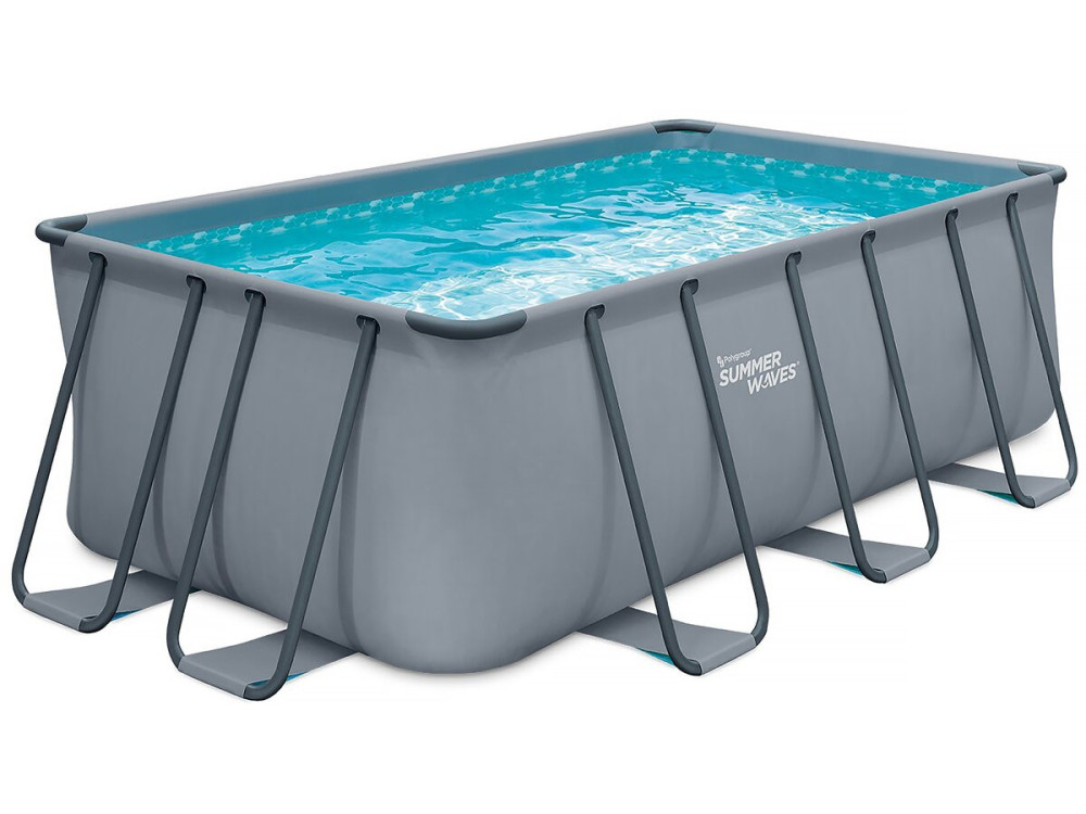 Tubular swimming pool - LUDO 1 - 4 x 2 x 1 m - Without filtration