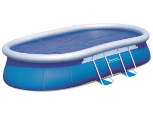 Oval solar tarpaulin "Steel Pro" - 4.75 x 3.20 m