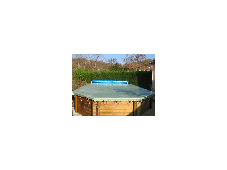Securitis HS" winter safety cover - for Santiago pools - blue