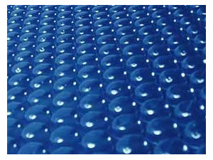 Solar cover for swimming pool "Brazilia" - 180µ - Blue