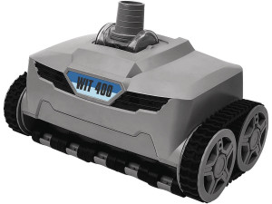 Faster hydraulic suction pool robot