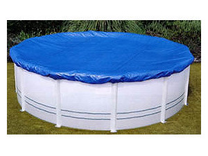 Winter cover for oval pool 7.60 x 4.60 m