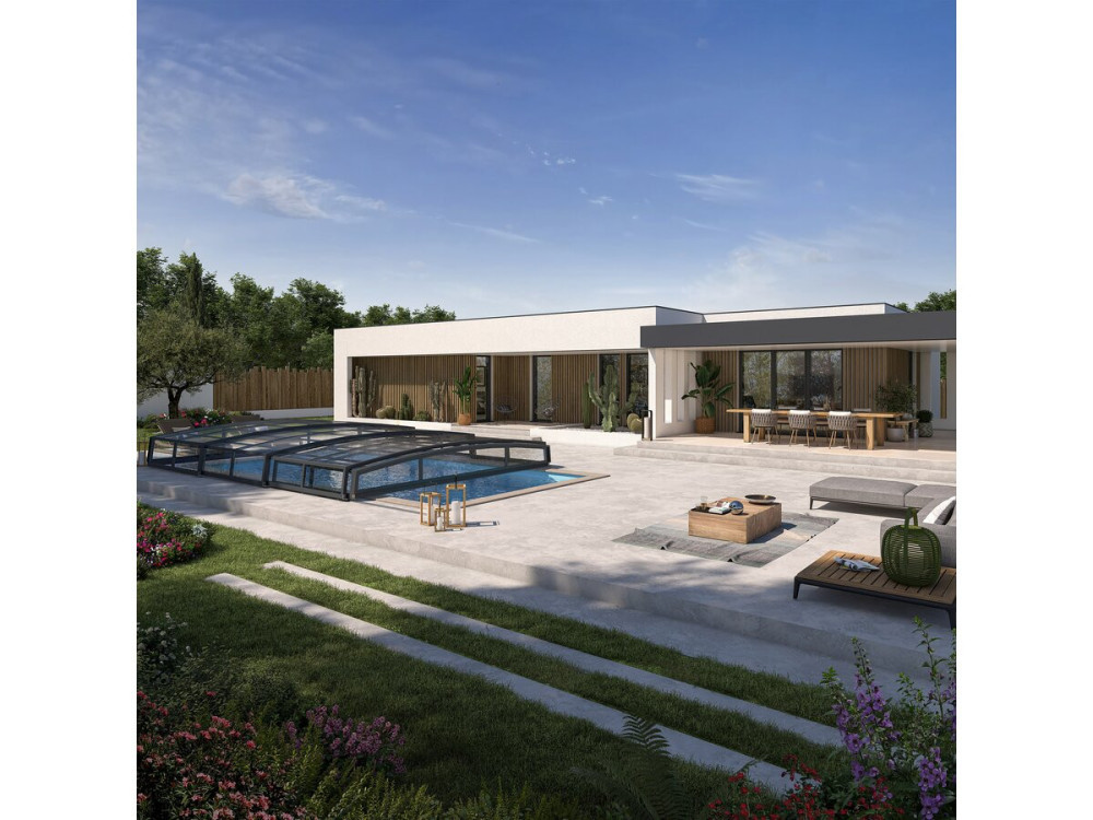 Simplio" telescopic enclosure - 4.20 x 3.20 m