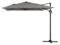 Cantilever Garden Umbrella in Aluminium "Sun 4" - Rectangular - 3 x 4m -Ecru - GREY