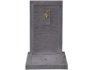 ETNA" fountain - stone - 57 x 42 x 87 cm - Grey