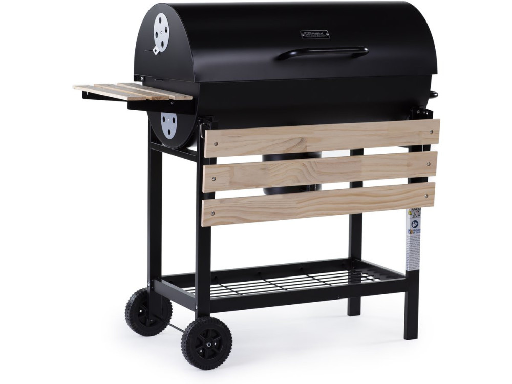 Barbecue a carbonella "King" - 95 x 63 x 105 cm - Nero