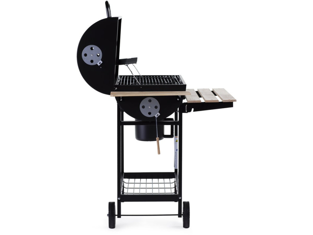 Barbecue a carbonella "King" - 95 x 63 x 105 cm - Nero