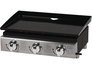 Plancha "Presto 3" - 3 burners - 7.5kW - Grey