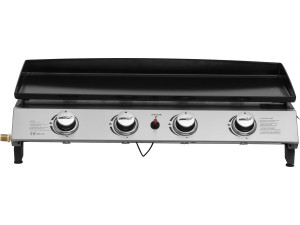 Jolly 4-burner gas plancha - 10 Kw - Grey