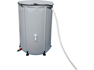 250 L flexible PVC water collector - Grey