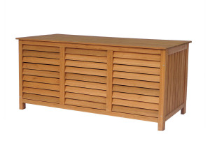 Garden storage box "Macao" - 130 x 64 x 60 cm -  Brown