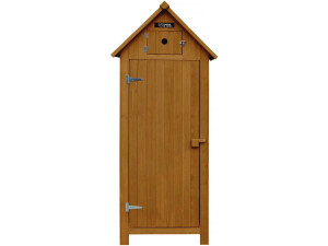 Garden cabinet "Cabanon" - 77 x 54.5 x 179 cm - Brown