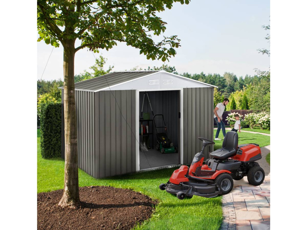 Metal Shed "Dallas" - 5,29 M² For Yard or Garden