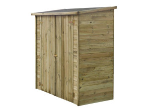 Wooden Garden shed "Lipki" -  5'10" x 2'11" x 5'9" / 6'1" - 5.31 ft² - 0.5"in- without a floor