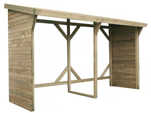 Log cabin - 2.5 m² - 2.78 x 0.90 x 1.85 m- 5 Stères