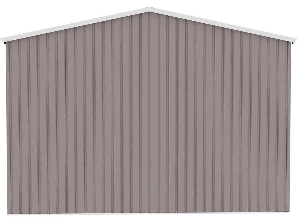 14' 5'' x 11' 2'' Metal Garage Shed - "Nevada"- with a rolling door -