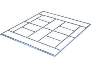 FOUNDATION FOR 10.85M² ROSAS GARDEN SHED