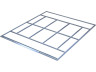 FOUNDATION FOR 8.84M² DALLAS GARDEN SHED