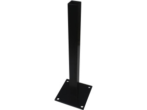 Iron base for composite post