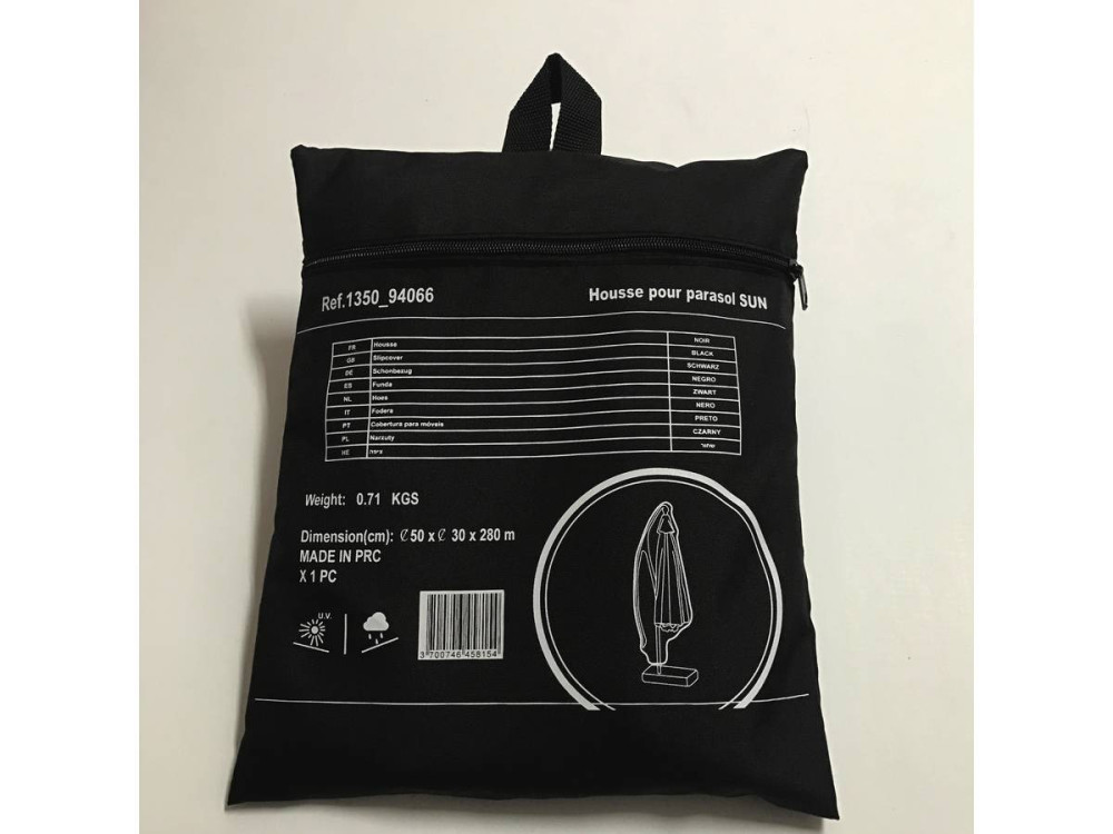 Parasol cover - Parasol Sun 4 - Black
