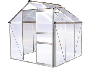 Garden greenhouse polycarbonate "Hortensia" transparent 3,65m²