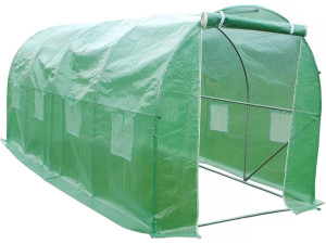 Greenhouse Poly Tunnel "Althea" - 9m² (96.9 sq. ft.) - 4.5 m x 2 m x 2 m (14.8 ft. x 6.6 ft. x 6.6 ft.)