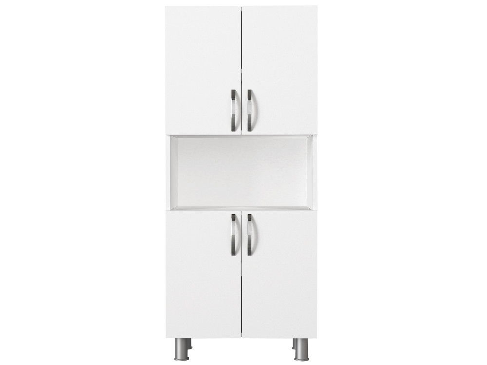 William" wooden bathroom cabinet - 59 x 29 x 140 cm - White