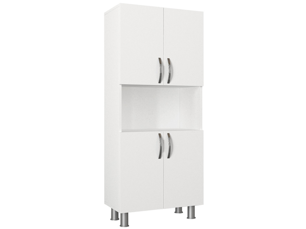 William" wooden bathroom cabinet - 59 x 29 x 140 cm - White