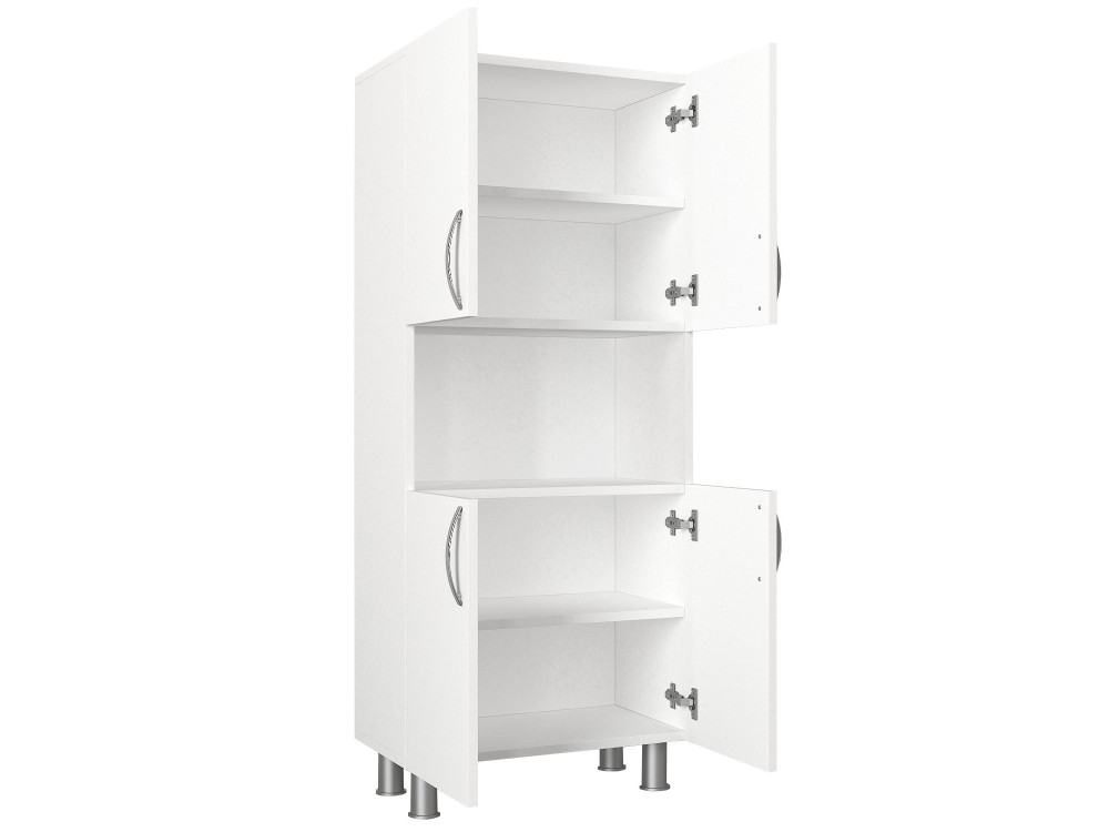 William" wooden bathroom cabinet - 59 x 29 x 140 cm - White