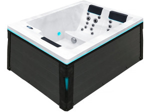 Spa "Serene 3" - 2 seated + 1 reclining - 2.10 x 1.30 x 0.81 m