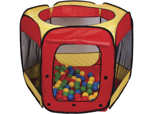 Ball tent with 100 balls included