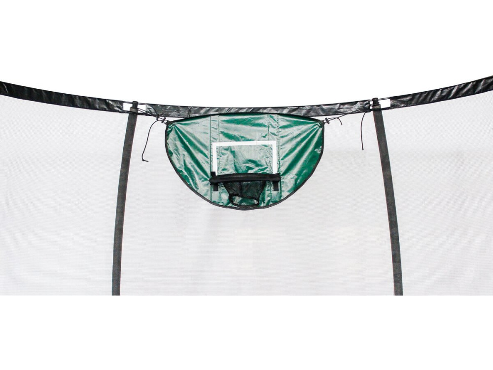 Universal basketball hoop for "Loopy" trampoline - Green