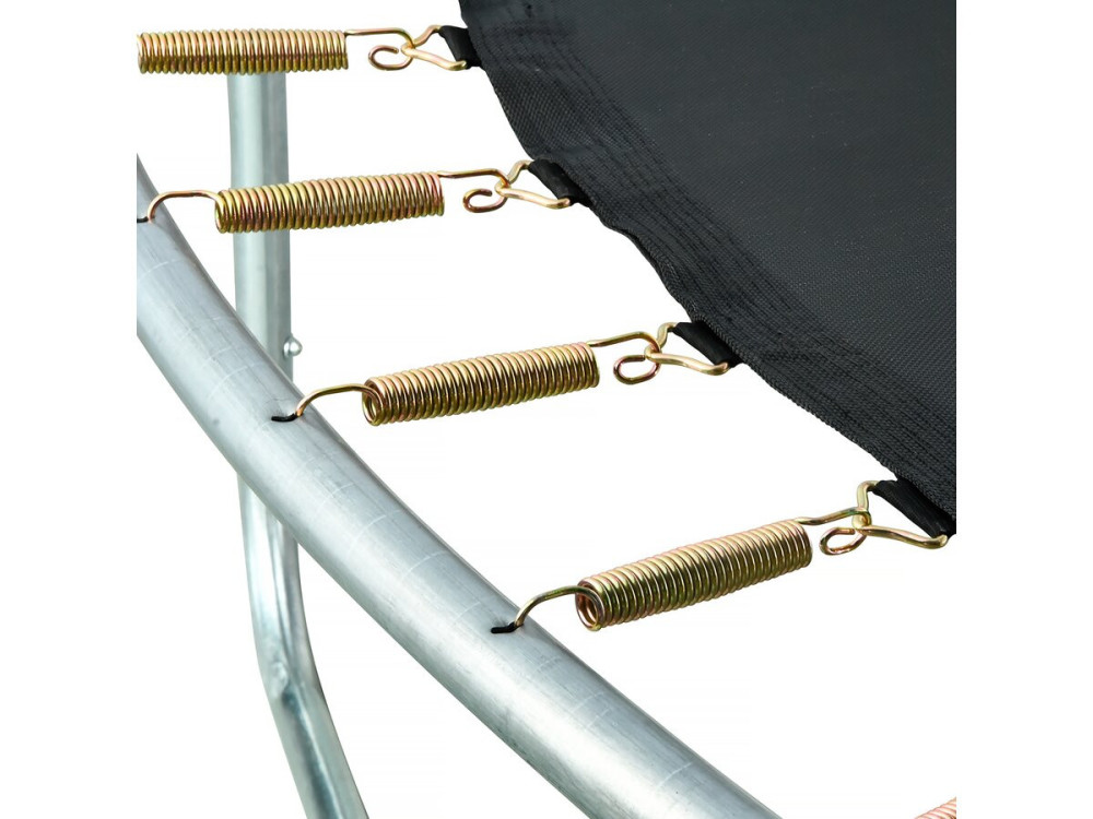 Trampoline with "jumper" inner net - Ø 3.05 - Grey