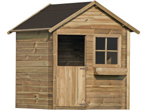 Coccinelle" little house - 126 x 112 x 158 - Wood
