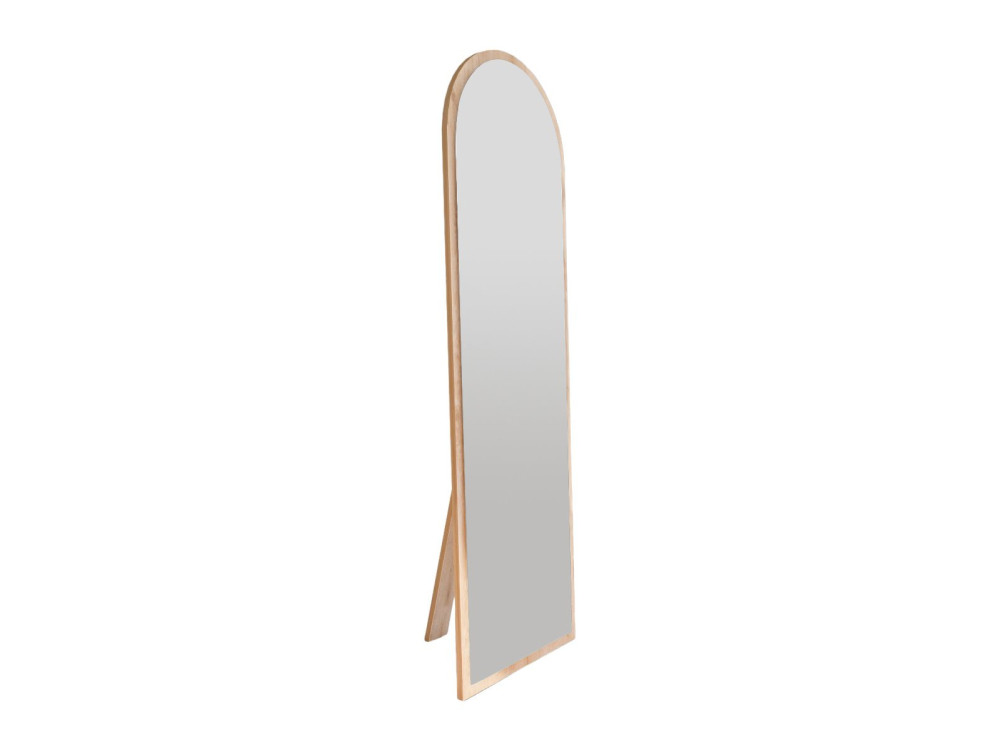 Emma" wooden mirror - 50 x 160 cm - Beige