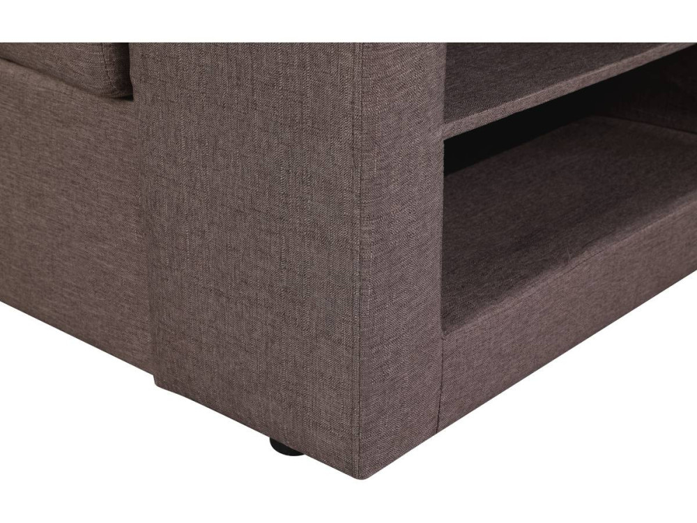Convertible corner sofa "Axel" - Taupe