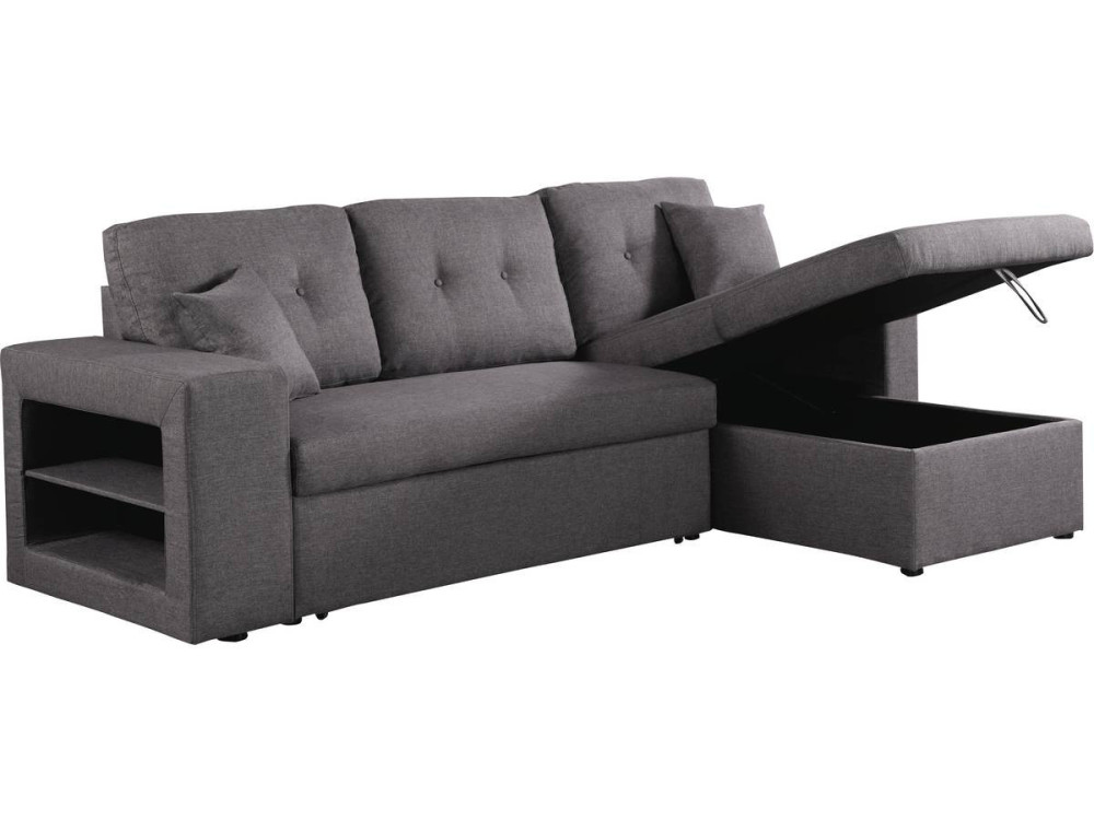 Convertible corner sofa  "Axel" - Grey