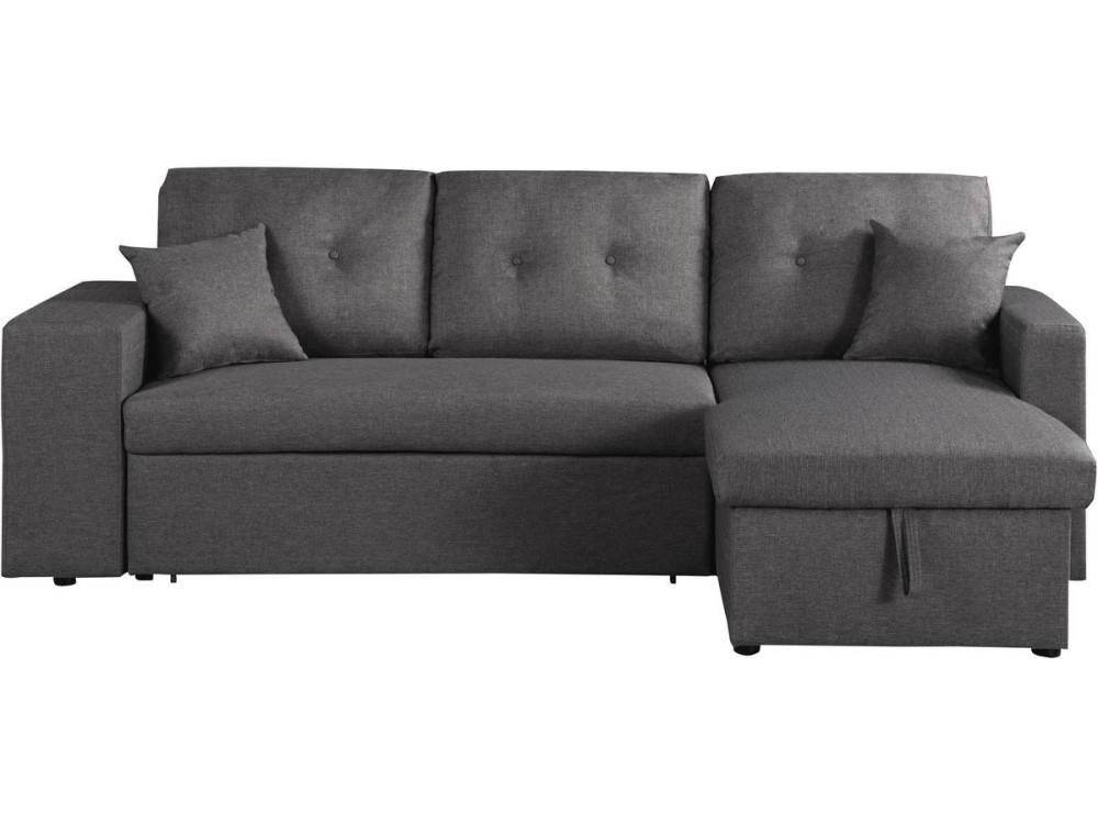 Convertible corner sofa  "Axel" - Grey
